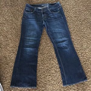 American Eagle flare stretch jeans